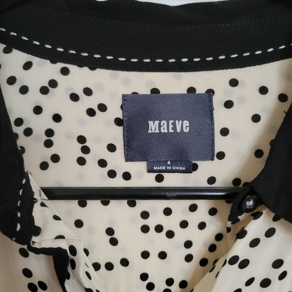 Antropologie Maeve top , Size 4 - Picture 4 of 4